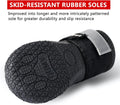 QUMY Dog Shoes for Hot Pavement, Dog Snow Boots & Paw Protectors for Winter
