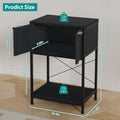 5-10 Gallon Fish Tank Stand with Cabinet Storage for Aquarium Stand