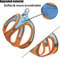 Rabbit Harness and Leash Set Escape Proof, Adjustable Soft Padded Vest, Breathable Mesh Bunny Harness with Reflective St