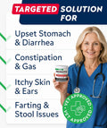 STRELLALAB Probiotics for Dogs Chews for Digestive Health & Gut Support