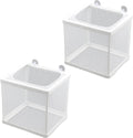 MY MIRONEY 6.3" x 5.63" x 6.22" Fish Incubator Mesh Box Pack of 2