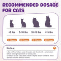 Cat Allergy Relief Chews with Omega-3 for Cats, 500 Crunchy Treats