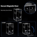 Jumping Spider Enclosure,Clear Acrylic,Pre-Assembled,3x3x5.9inch