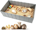 Rypet Small Animal Playpen, Foldable Guinea Pig Hamster Waterproof Cage