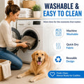 Dog Crate Pan Cover Washable Dog Bed Liner 36x24 Inch