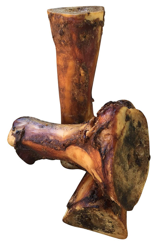 K9 Connoisseur Beef Marrow Large Dog Bones Long Lasting for Aggressive Chewers - USA Made Single Ingredient Champ Bones for Large Dogs Over 50 Pounds - 3 Pack