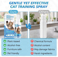 Cat Deterrent Spray, Cat Training Spray for Furniture, Indoor and Outdoor Scratch Urine Marking Deterrent, Helps Discour