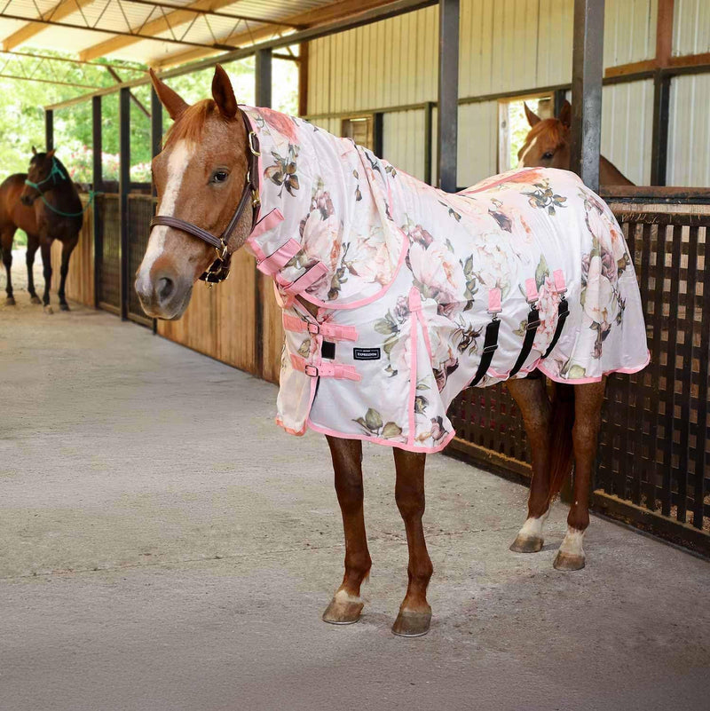 Jeffers Expression Soft Mesh Fly Sheet for Horses 66