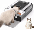 HEAPETS Automatic Cat Feeder with RFID Collar Sensor for Multi-Pet Households, Anti-Stealing Food Dispenser with Sealed 