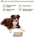 Zonopy Licking Mat for Dogs & Cats with Suction Cups, 1 Pack Square Dog Slow Feeder Lick Pat for Anxiety Relief & Boredom, Dog Toys to Keep Them Busy, Pets Grooming Bathing Training Mat