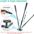 hygger 6-in-1 Aquarium Cleaning Tools, Multipurpose Fish Tank Cleaning Kit for 20-160 Gallon Tank with Telescopic Long H