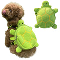 XJKLBYQ Dog Backpack Harness Turtle Shape Breathable Adjustable Cute Dog Hiking Backpack Zipper Closure 8x7in Dog Backpack for Small and Medium-Sized Dogs Dog Backpack