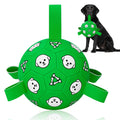 WYNTRIUM Dog Soccer Ball with Straps - Durable Jolly Ball for Dogs, Large Soccer Ball for Dogs, Dog Toys for Medium Dogs, for Pet Birthday, Outdoor Indoor Play Training Exercise