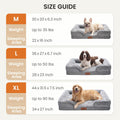 Orthopedic Dog Bed Medium Size Dog, Memory Foam Dog Bed Couch, 30" L
