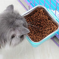 Dog Crate Bowl, Hanging Stainless Steel Removable Pet Crate Water & Food Bowls, Pet Cage Feeder Container Coop Cup for C