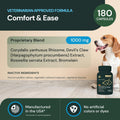 VetriScience Veterinary Strength Comfort & Ease Capsules - Mobility Supplement for Pets - Supports Aches from Normal Exercise - Joint Care for Dogs & Cats - 180 Count