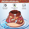 KOOLTAIL Cat Cone Collar Soft, Adjustable Cat Cones to Stop Licking, Foldable Donut Water Resistant Pet Recovery Neck E 