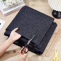 OLYCRAFT 50x47.6 Inch Large Felt Bird Cage Mat 2mm Thick Absorbent Felt Surface with Non-Slip Backing Durable Under Cage