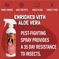 Bio-Groom Repel-35 Flea & Tick Dog, Fly Spray for Horses, 16 fl oz, 1-Pack