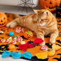 Retro Shaw Halloween Cat Toys for Indoor Cats, Crinkle Catnip Toys 3 Pack