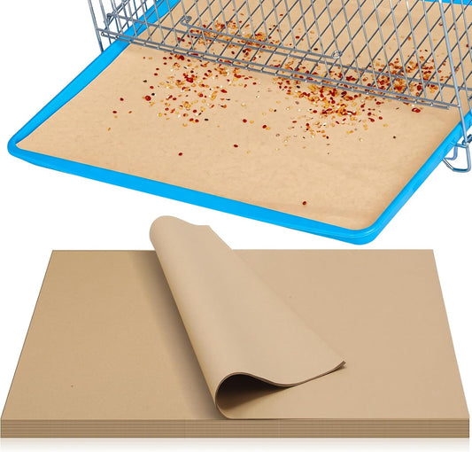 Mifoci 100pcs Large Cages 21.5 x 31 Inch 80 GSM Kraft Paper