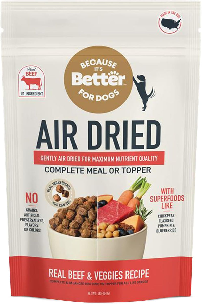 Because it's Better, Dog Food Semi Moist Prime Beef, 16 Ounce
