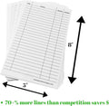 100 Dog Grooming Client Cards 5X8 Inch Client Profile Cards Dog Grooming Salon Must Haves for Pet Kennel Records, Groome