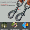 BTINESFUL Dog Tie Out, Check Cord Long Tether Rope Leash, 8ft 12ft 20ft 30ft 50ft 75ft Yard Training Dog Lead - Large Me
