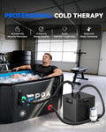 Poafamx 1/2 HP Water Chiller for Ice Bath, 132Gal Cold Plunge Chiller