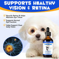 Taurine for Dogs - Taurine Drops for Dog Supports Heart Health, Muscle Function & Daily Vitality Immune System - Liquid 