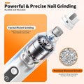 Dog Nail Grinder Quiet with LED Light Electric Cat Nail Trimmer