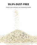 PETKIT Upgraded Clump+ Tofu Mixed Cat Litter, Water Flushable,Ultra Absorbent and Fast Drying, 100% Natural Ingredients 