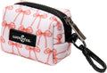Lucy & Co. Ballet Bows Everyday Dog Poop Bag Holder - Leak Proof Dispenser - Hygienic Pet Waste Pickup - Purple Coral Fl