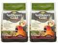 Higgins 2 Pack of Safflower Gold Natural Blend Conure and Cockatiel Food, 3 Pounds Each
