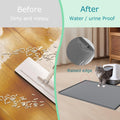 Cat Litter Mat, Silicone Large Cat Mat for Litter Box - 34x22 in, Waterproof & Non-Slip, Durable & Easy Clean