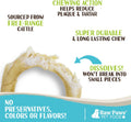 Raw Paws 6-inch Compressed Rawhide Rings for Dogs, 10-Count - Donut Chews