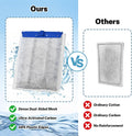 16PCS Large Filter Cartridge for Tetra Whisper Bio-Bag Filter