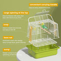 BAGHPBM Small Bird cage,Travel Cage for Birds and Small Animals, Parakeet cage,Bird Carrier Travel cage,Bird Travel cage, jaulas para pájaros,Green,(Green,L)