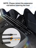 for Tesla Model Y Juniper Dog Barrier Adjustable Large Pet Protective Barrier Anti-bite Heavy-Duty Metal Stainless Steel