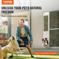 VEVOR Dog Door for Sliding Glass Door Medium Doggy Door for Sliding Doors