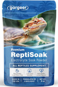 Gargeer Premium ReptiSoak Electrolytes SOAK for Reptiles | Hydration & Recovery Bath Powder for Bearded Dragons, Geckos,