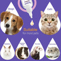 Pet Eye Drops for Dogs and Cats to Soothe Eyes Irritation & Infection Allergy,Relieve Dogs Cats Dry Eyes Pink Eyes,Pet T