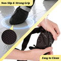 LUCKYPAW Dog Suspender Boots for Large Dogs Waterproof Dog Boots Anti Lost