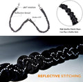 2 Dog Leash No Tangle Pet Double Dog Coupler Walking & Training Leash for Small Medium Dog(Black)