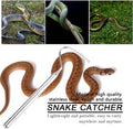 Collapsible Snake Hook Stainless Steel Extensible Snake Catcher Capture Hook for Catching Handling Grabber Separate Smal