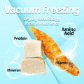 Turtle Food - Natural Freeze-Dried Chicken, Duck and Antarctic Krill – 3 in 1 Premium Treats for Reptiles, Cats & Dogs –