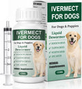 Dewormer for Dogs, Liquid Wormer for Hookworms, Lungworms, Pinworms, Roundworms,120ml