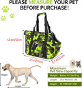 10mm Padded Tote Bag Carrier for Dog Cat Below 15.5lb/7kg