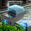 fishkeeper Automatic Fish Feeder Rechargeable, 3 Feeding Modes USB