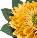 Snuffle Mat for Dogs Sunflower, 20" x 20" Dog Cat Snuffle Mat Interactive Feed Game for Boredom, Encourages Natural Fora